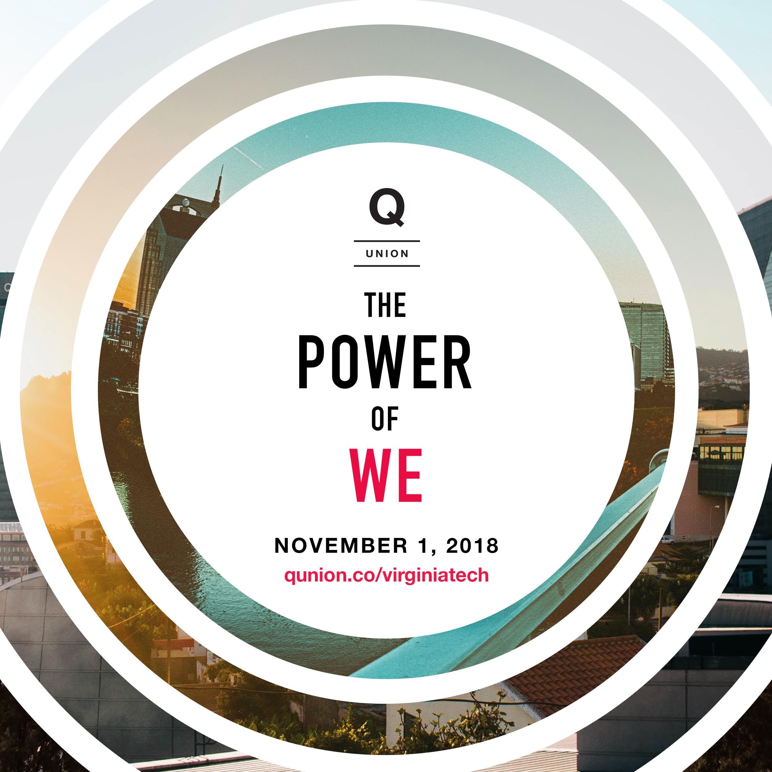 image of advertisement for the power of we